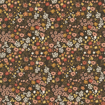 Worth Repeating C18262-COFFEE by Sandy Gervais for Riley Blake Designs