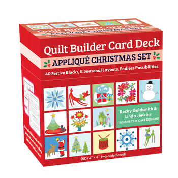 Quilt Builder Card Deck Appliqué Christmas Set, Image