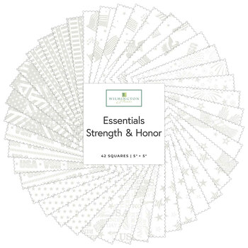 Essentials Strength & Honor  5 Karat Crystals by Wilmington Prints, Image