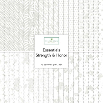 Essentials Strength & Honor  10 Karat Crystals by Wilmington Prints, Image