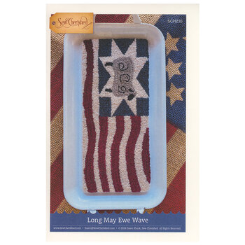 Long May Ewe Wave Punch Needle Pattern, Image