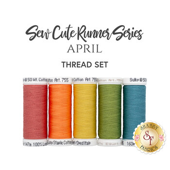  Sew Cute Runner April Thread Set, Image