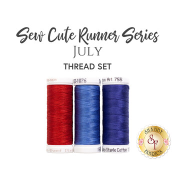  Sew Cute Runner Series July Thread Set