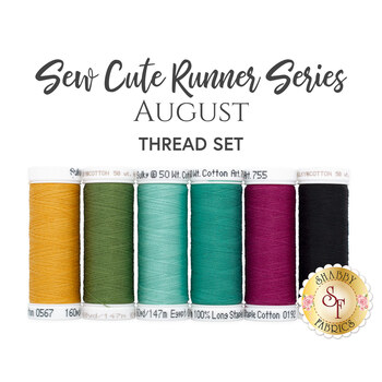  Sew Cute Runner Series August Thread Set