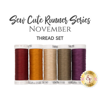  Sew Cute Runner Series November Thread Set