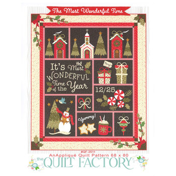 The Most Wonderful Time Quilt Pattern, Image