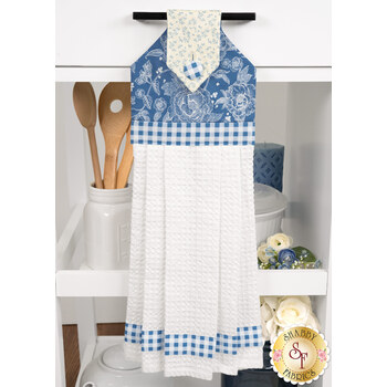  Hanging Towel Precut Kit - Penelope - Blue, Image