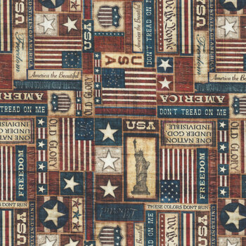 American Heritage 32298-RE by Morris Creative Group for QT Fabrics