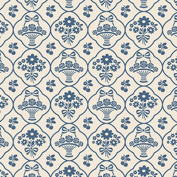 Denim & Daisy 108" Wide WB18153-DENIM  by Lori Holt for Riley Blake Designs, Image