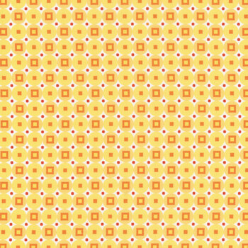 Space Buddies 9SBS-1 Yellow by Jason Yenter for In The Beginning Fabrics, Image