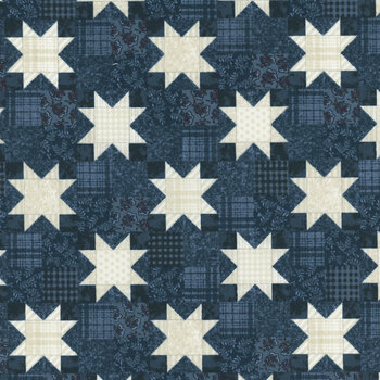 American Valor 16873-56 Navy by Cheryl Haynes for Benartex, Image