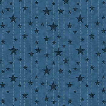 American Valor 16875-55 Blue by Cheryl Haynes for Benartex, Image