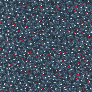 American Valor 16877-57 Navy/Red by Cheryl Haynes for Benartex, Image