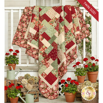  Easy as ABC and 123 Twin Quilt Kit - Ambiance, Image