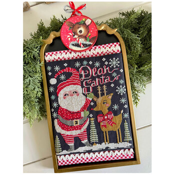 Dear Santa Cross Stitch Pattern, Image