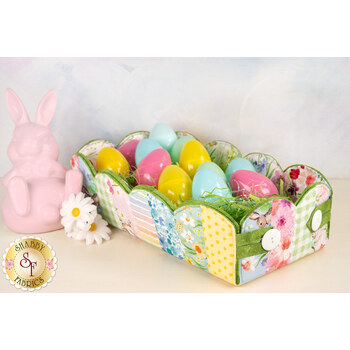  Scalloped Basket Kit - Spring Cheer, Image