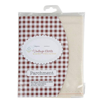 Parchment 25 Count Evenweave Vintage Cross Stitch Cloth by Lori Holt, Image