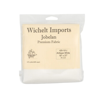 Antique White 28 Count Jobelan Cross Stitch Cloth by Wichelt, Image