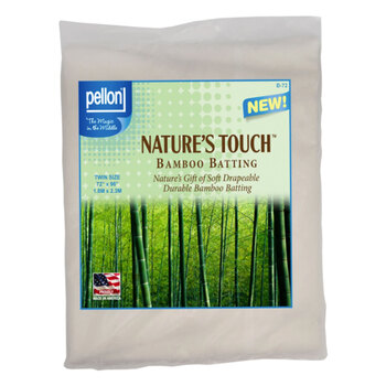 Pellon Natures Twin Size Touch Bamboo Blend Batting, Image