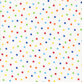 I Love Dogs DOT-CD1960 CONFETTI by Timeless Treasures Fabrics, Image