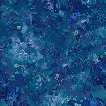 Chroma 108" Wide B9060-46 Lapis by Deborah Edwards for Northcott Fabrics, Image