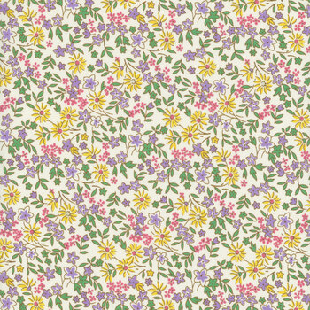 Aunt Grace Goes Scrappy 108" Wide R360884D-MULTI Garden by Judie Rothermel for Marcus Fabrics, Image