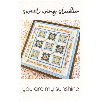 You Are My Sunshine Cross Stitch Pattern, Image