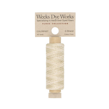 Weeks Dye Works 1101-S Light Khaki - 2 Strand 45 yard Embroidery Floss, Image