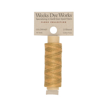Weeks Dye Works 1121-S Straw - 2 Strand 45 yard Embroidery Floss, Image