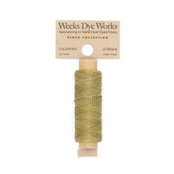Weeks Dye Works 1201-S Putty - 2 Strand 45 yard Embroidery Floss, Image