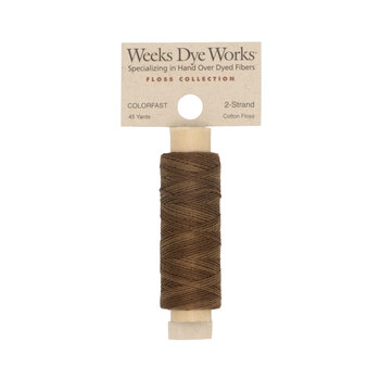 Weeks Dye Works 1269-S Chestnut - 2 Strand 45 yard Embroidery Floss, Image