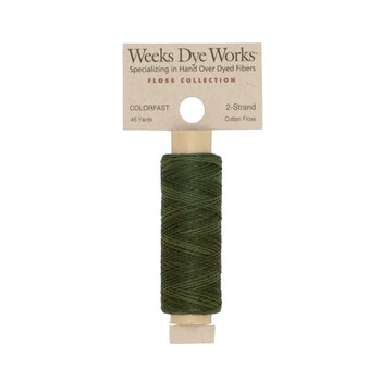 Weeks Dye Works 2158-S Juniper - 2 Strand 45 yard Embroidery Floss, Image
