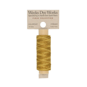 Weeks Dye Works 2219-S Whiskey - 2 Strand 45 yard Embroidery Floss, Image