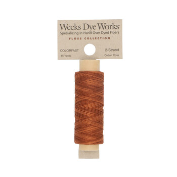 Weeks Dye Works 2238-S Sweet Potato - 2 Strand 45 yard Embroidery Floss, Image