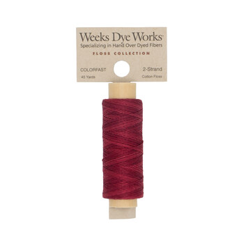Weeks Dye Works 2264-S Garnet - 2 Strand 45 yard Embroidery Floss, Image