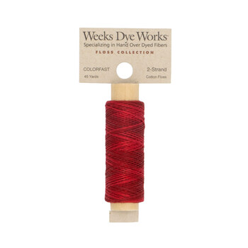 Weeks Dye Works 2266a-S Louisiana Hot Sauce - 2 Strand 45 yard Embroidery Floss, Image