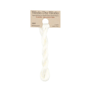 Weeks Dye Works 1091 Whitewash - 6 Strand Embroidery Floss, Image