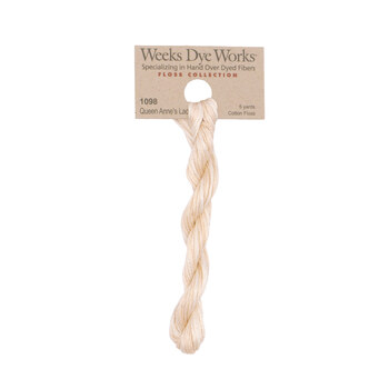 Weeks Dye Works 1098 Queen Anne's Lace - 6 Strand Embroidery Floss, Image