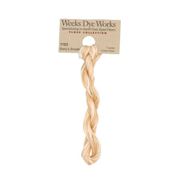 Weeks Dye Works 1103 Baby's Breath - 6 Strand Embroidery Floss, Image