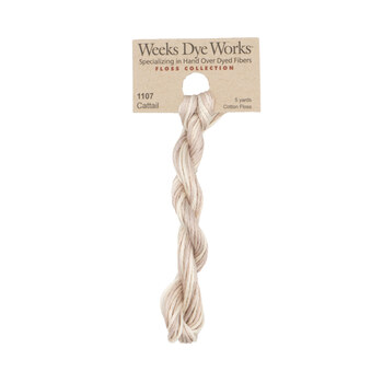 Weeks Dye Works 1107 Cattail - 6 Strand Embroidery Floss, Image