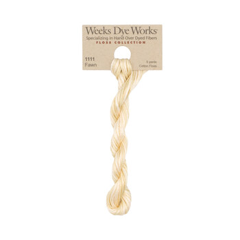 Weeks Dye Works 1111 Fawn - 6 Strand Embroidery Floss, Image
