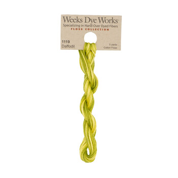 Weeks Dye Works 1119 Daffodil - 6 Strand Embroidery Floss, Image