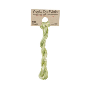 Weeks Dye Works 1120 Wasabi - 6 Strand Embroidery Floss, Image