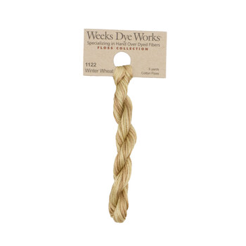 Weeks Dye Works 1122 Winter Wheat - 6 Strand Embroidery Floss, Image