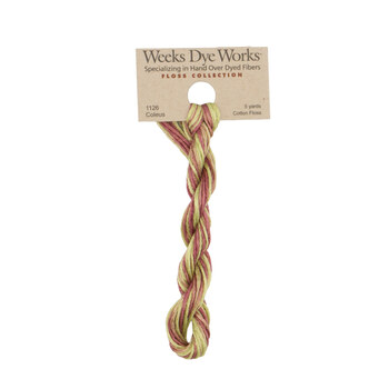 Weeks Dye Works 1126 Coleus - 6 Strand Embroidery Floss, Image