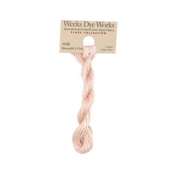 Weeks Dye Works 1135 Meredith's Pink - 6 Strand Embroidery Floss, Image