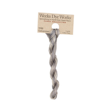 Weeks Dye Works 1153 Galvanized - 6 Strand Embroidery Floss, Image