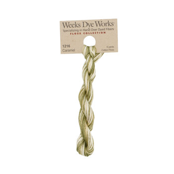 Weeks Dye Works 1216 Caramel - 6 Strand Embroidery Floss, Image
