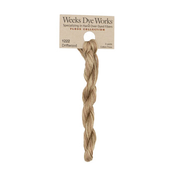 Weeks Dye Works 1222 Driftwood - 6 Strand Embroidery Floss, Image