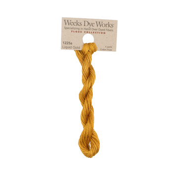 Weeks Dye Works 1225a Liquid Gold - 6 Strand Embroidery Floss, Image